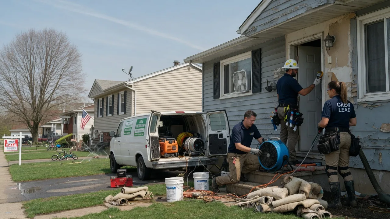 Flood Cleanup in Meyersville, TX near me